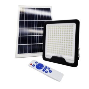 REFLECTOR CON PANEL SOLARV 100W CALIDO